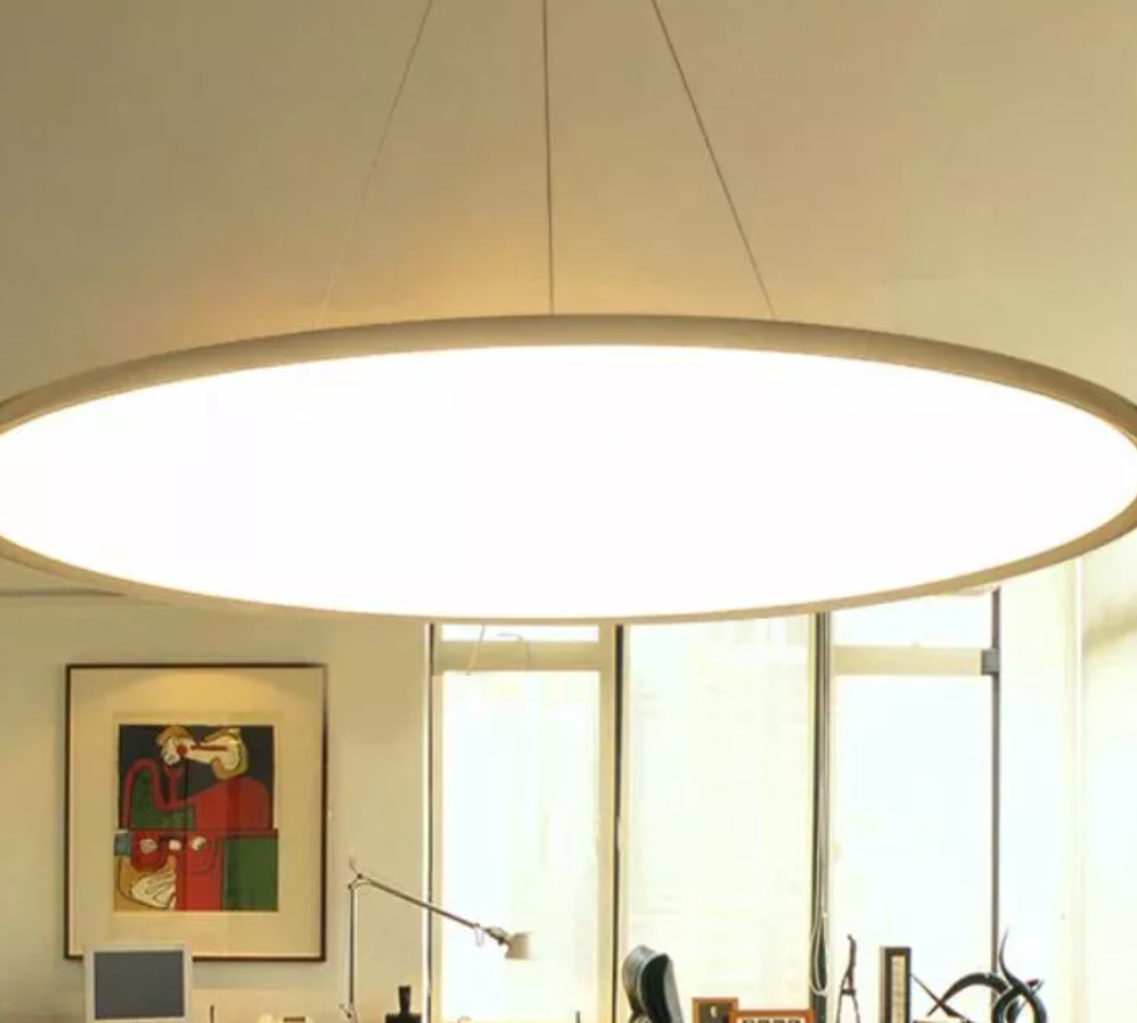 Rounded corner Lumisheet LED panel showing versatile design capabilities